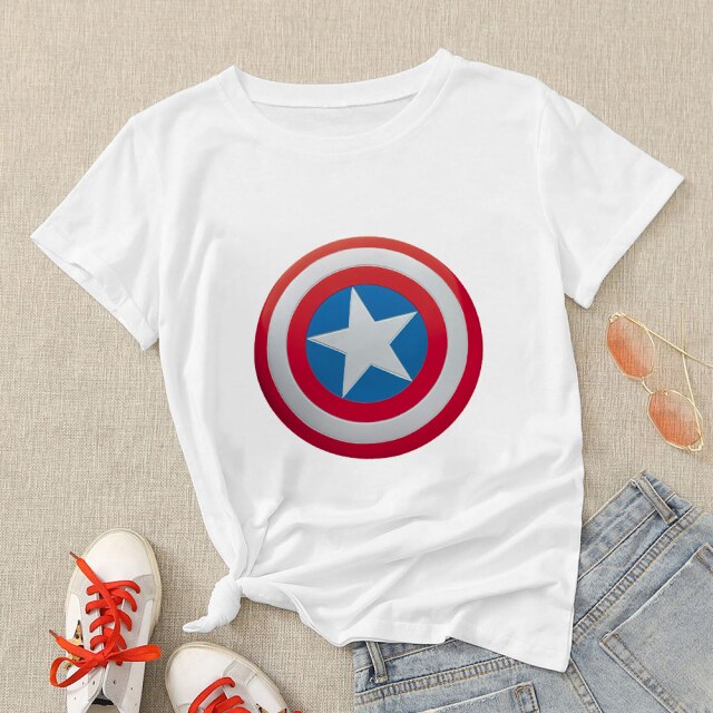 Camiseta manga corta Capitan America