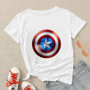 Camiseta manga corta Capitan America