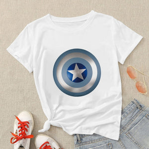 Camiseta manga corta Capitan America