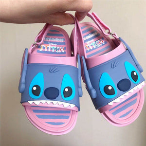 Zapatillas Stitch niños playa y piscina