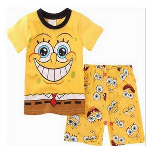 Pijama verano niños Bob Esponja y dibujos animados