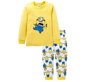 Pijama 2 piezas Minions manga larga niños