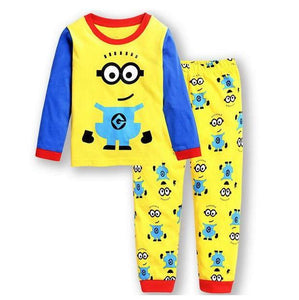 Pijama 2 piezas Minions manga larga niños