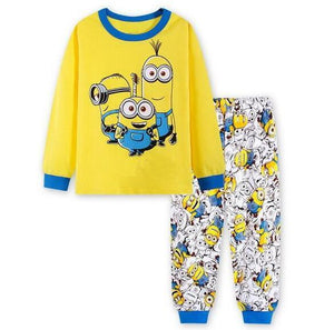 Pijama 2 piezas Minions manga larga niños