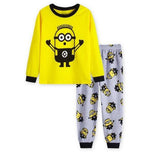 Pijama 2 piezas Minions manga larga niños