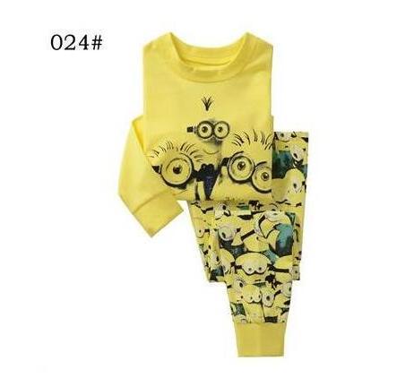 Pijama 2 piezas Minions manga larga niños