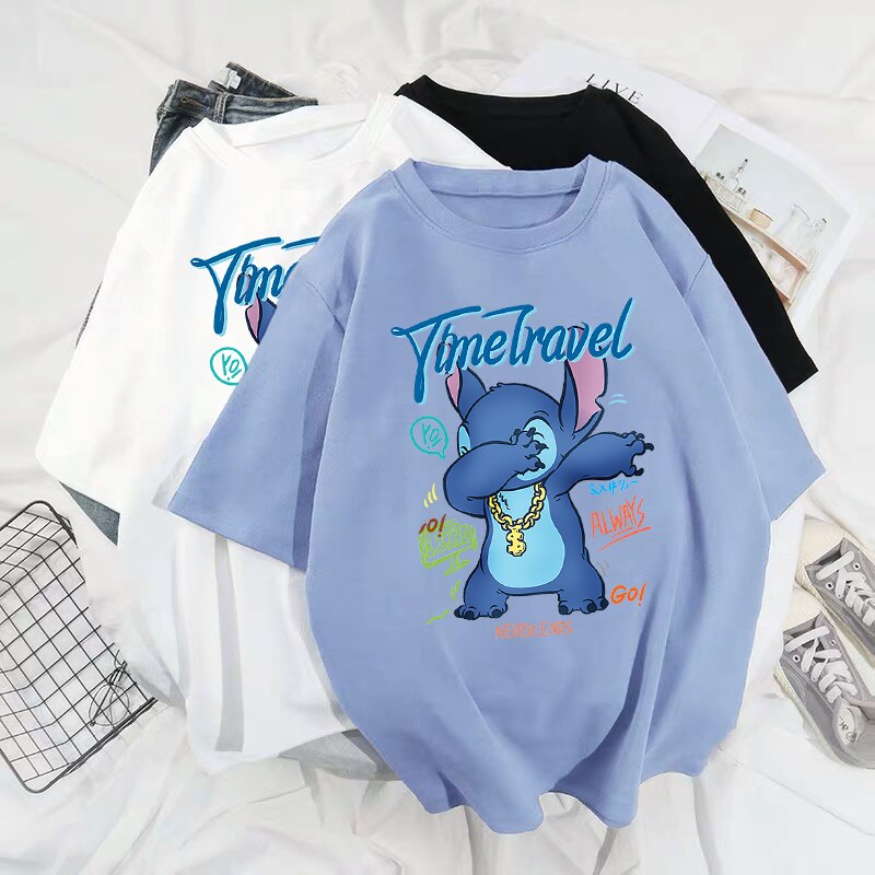 Camiseta Stitch Hoodie