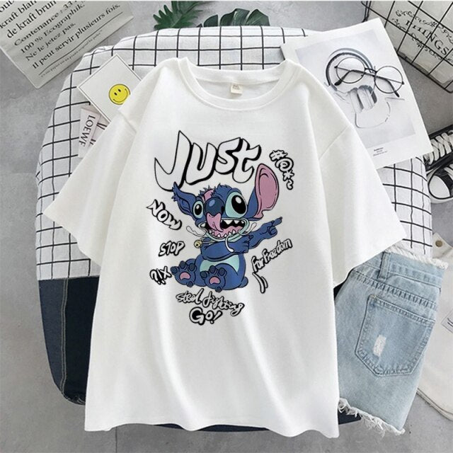 Camiseta Stitch Hoodie