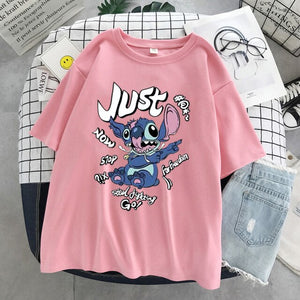 Camiseta Stitch Hoodie