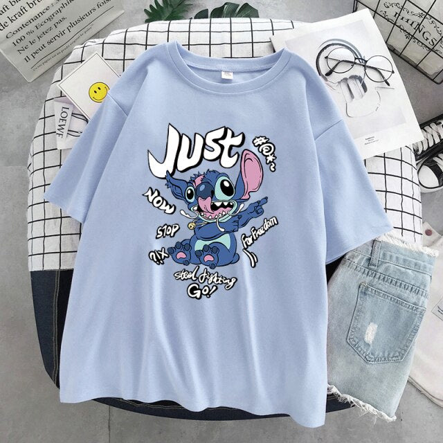 Camiseta Stitch Hoodie