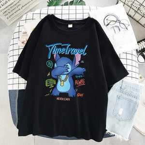 Camiseta Stitch Hoodie