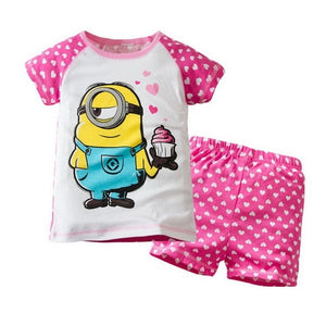 Pijamas 2 piezas verano  Hello  Kitty y Minions