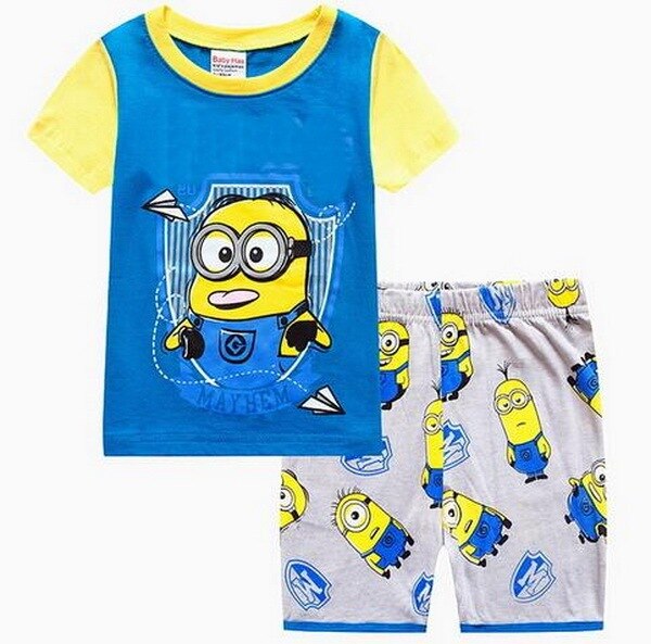 Pijamas 2 piezas verano  Hello  Kitty y Minions