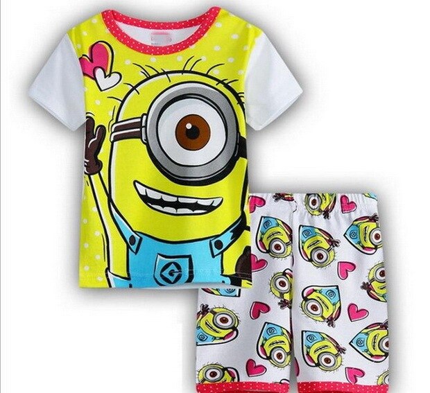 Pijamas 2 piezas verano  Hello  Kitty y Minions