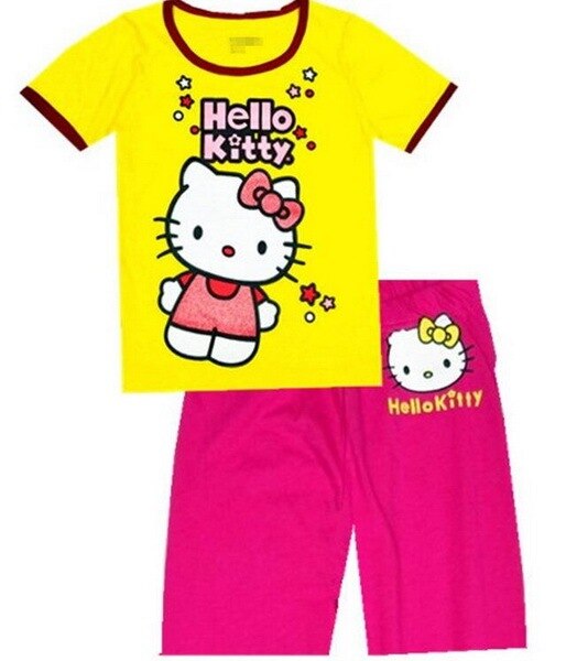 Pijamas 2 piezas verano  Hello  Kitty y Minions