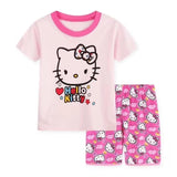 Pijamas 2 piezas verano  Hello  Kitty y Minions