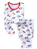 Pijama 2 piezas algodon niños manga larga