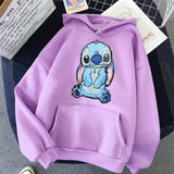 Sudadera Hoodie Stitch chica