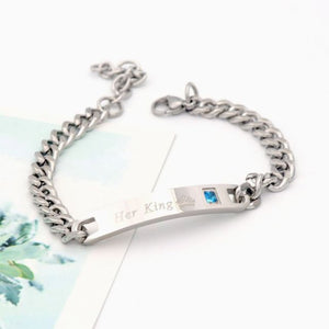 Pulsera acero parejas Love San Valentin