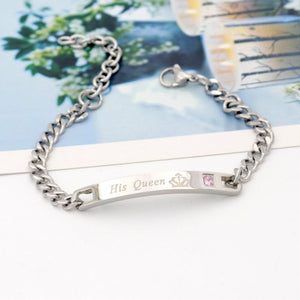 Pulsera acero parejas Love San Valentin