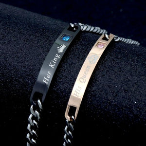 Pulsera acero parejas Love San Valentin