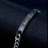 Pulsera acero parejas Love San Valentin