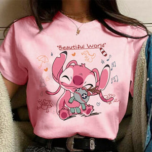 Camiseta Kawaii Stitch