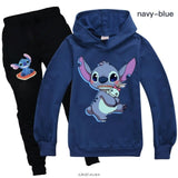 Chandal 2 piezas Stitch Hoodies niños