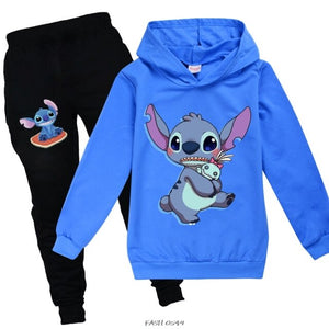 Chandal 2 piezas Stitch Hoodies niños