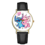 Reloj acero Stitch chica