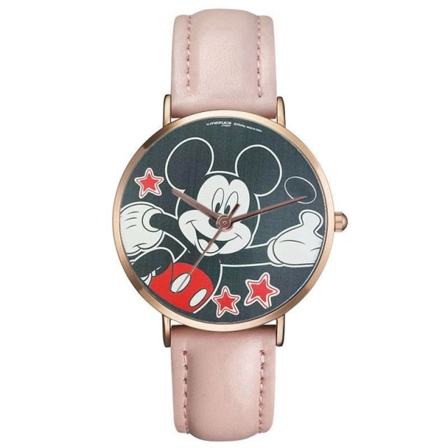 Reloj acero Stitch chica