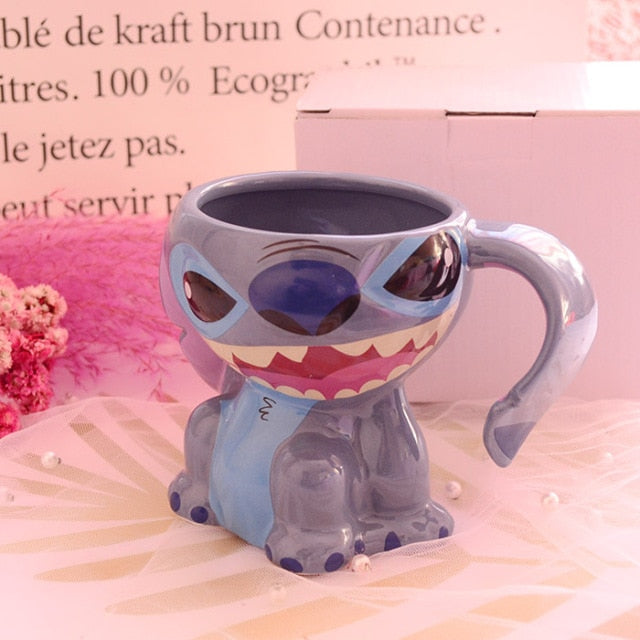 Taza cereales cerámica Stitch