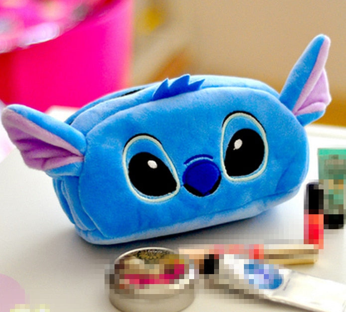 Neceser maquillaje bolso peluche Stitch