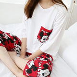 Pijama manga larga Mickey Mouse chicas