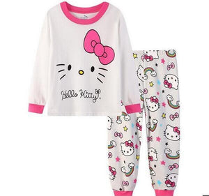 Pijamas manga larga Hello Kitty niña