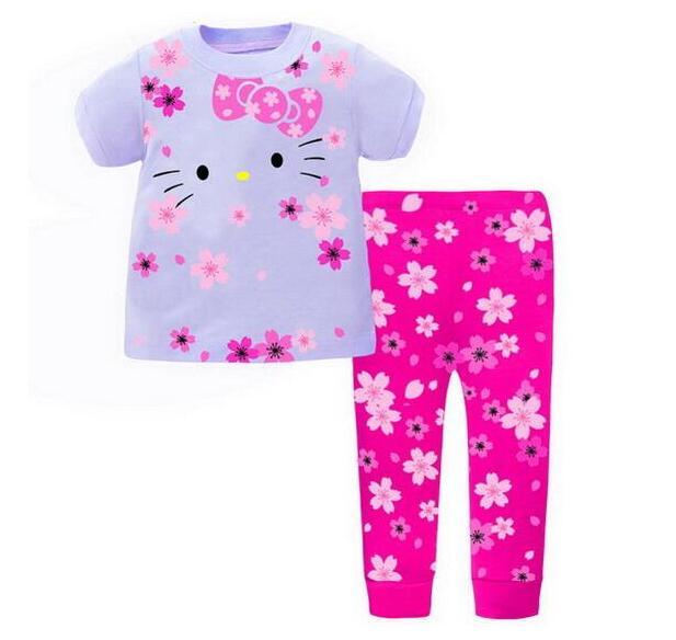 Pijamas manga larga Hello Kitty niña