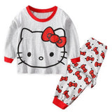 Pijamas manga larga Hello Kitty niña