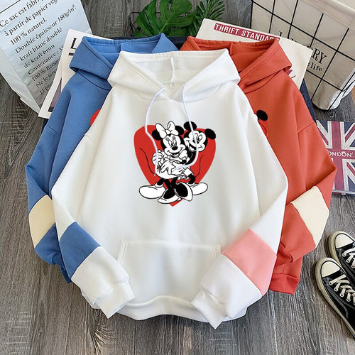 Sudadera Hoddie Mickey y Minnie