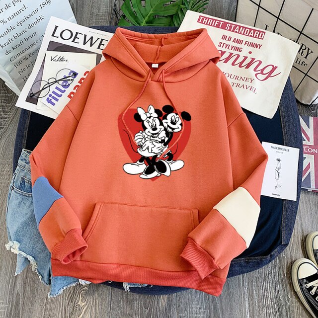 Sudadera Hoddie Mickey y Minnie