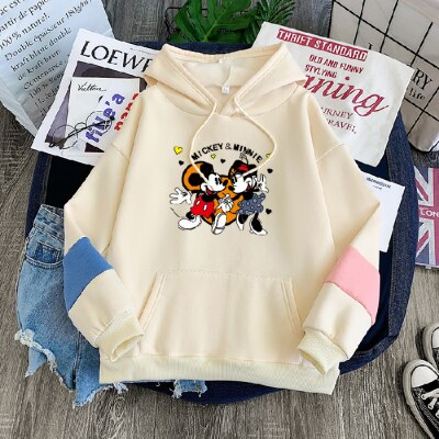 Sudadera Hoddie Mickey y Minnie