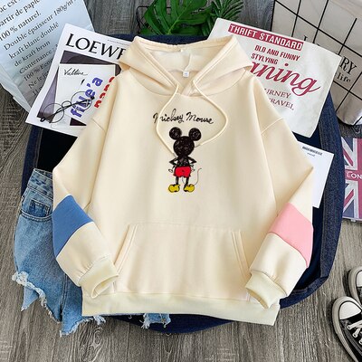 Sudadera Hoddie Mickey y Minnie