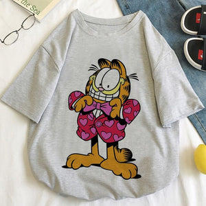 Camiseta Garfield manga corta