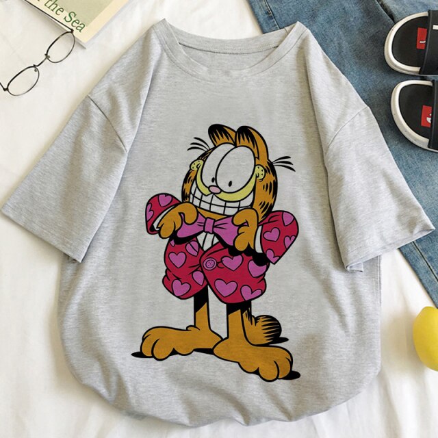 Camiseta Garfield manga corta