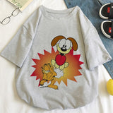 Camiseta Garfield manga corta