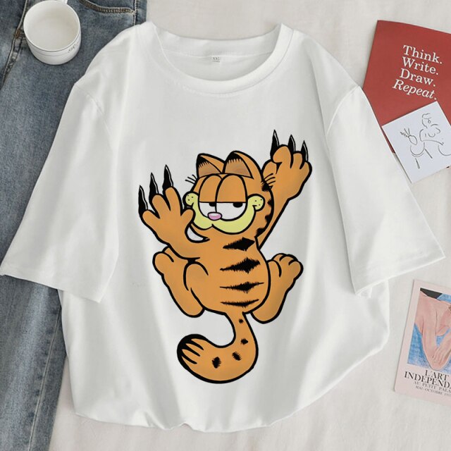 Camiseta Garfield manga corta