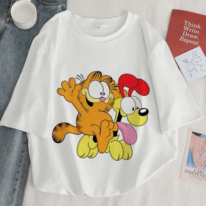 Camiseta Garfield manga corta