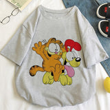 Camiseta Garfield manga corta