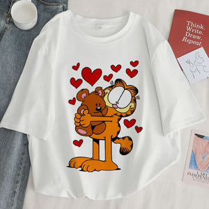 Camiseta Garfield manga corta