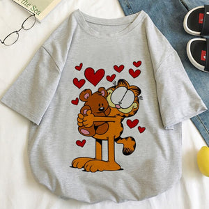 Camiseta Garfield manga corta