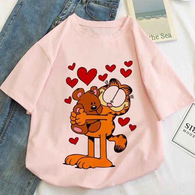 Camiseta Garfield manga corta